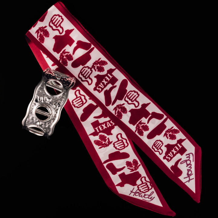 Howdy Scarf Cuff Bracelet