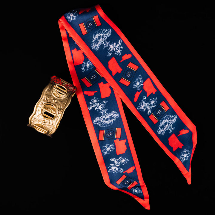 Miss Scarf Cuff Bracelet