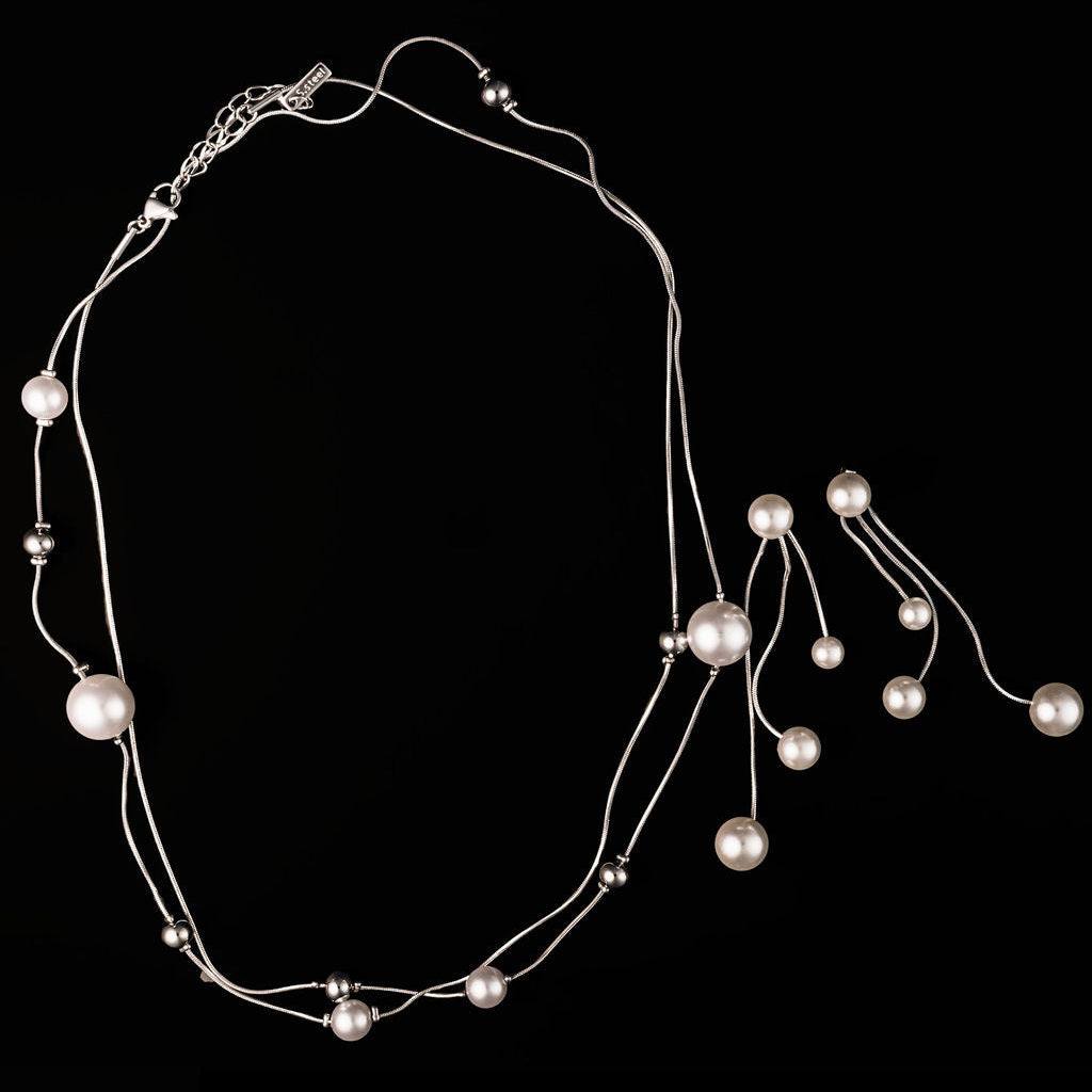 Camille Earrings in Silver