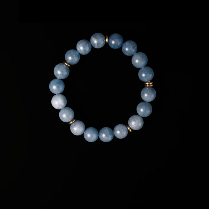 Rally Beaded Bracelet- Aqua