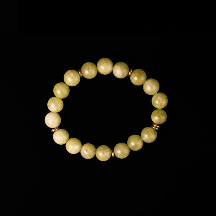 Rally Beaded Bracelet- Citron