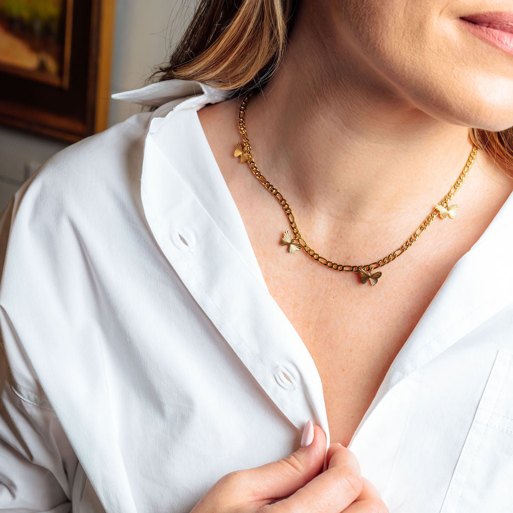 Beulah May Butterfly Necklace