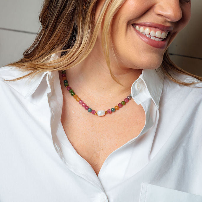 Marsh Beaded Necklace