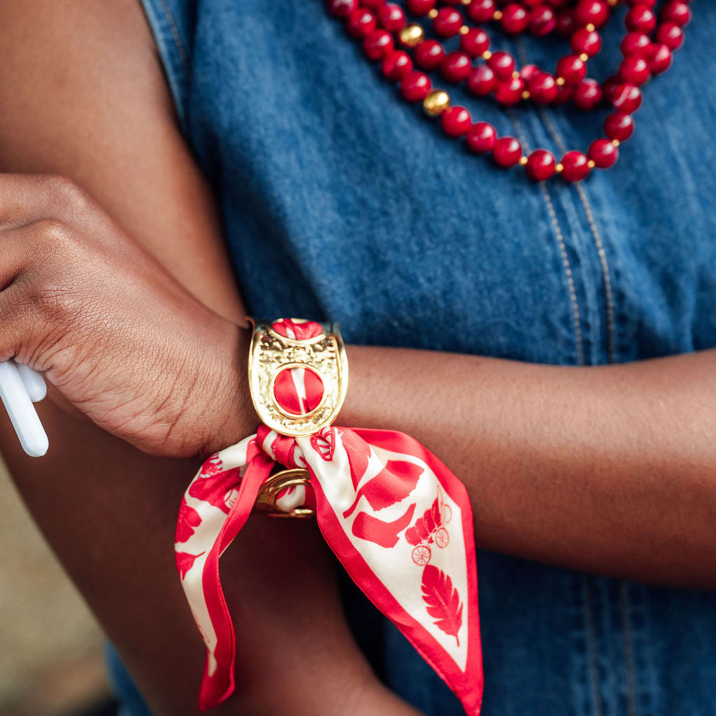 Oklahoma Scarf Cuff