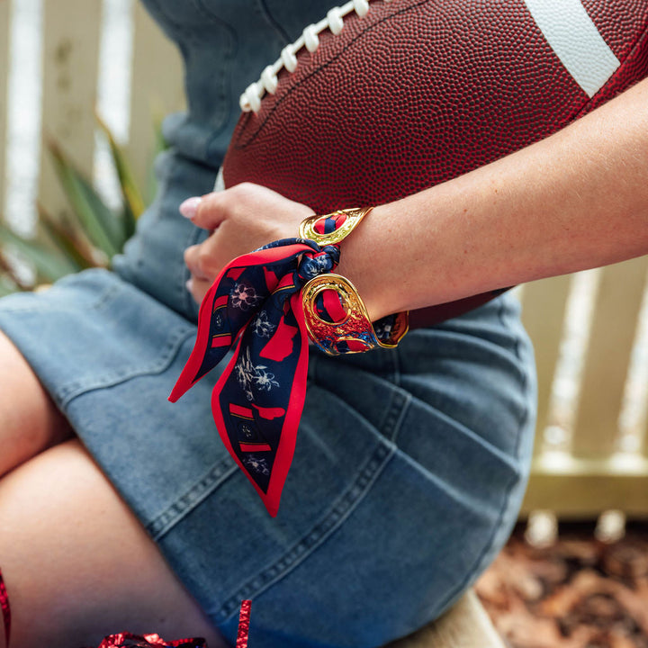Miss Scarf Cuff Bracelet