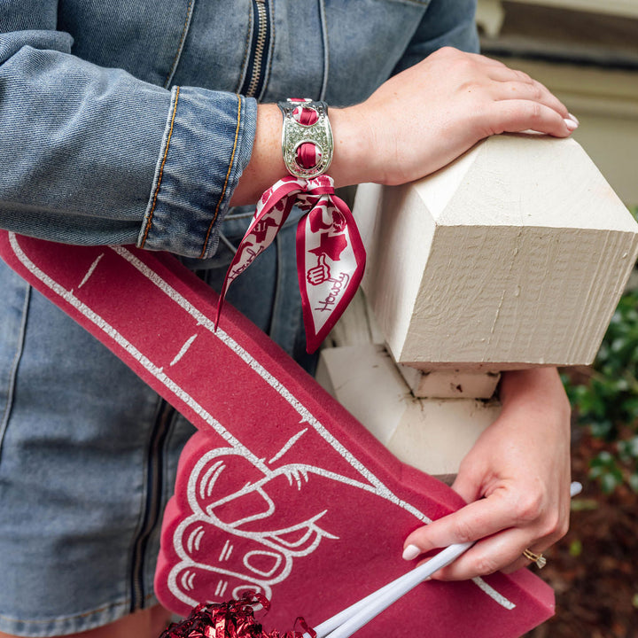 Howdy Scarf Cuff Bracelet