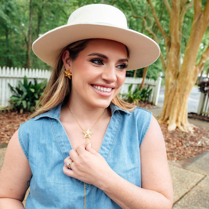Star Bolo Tie Necklace