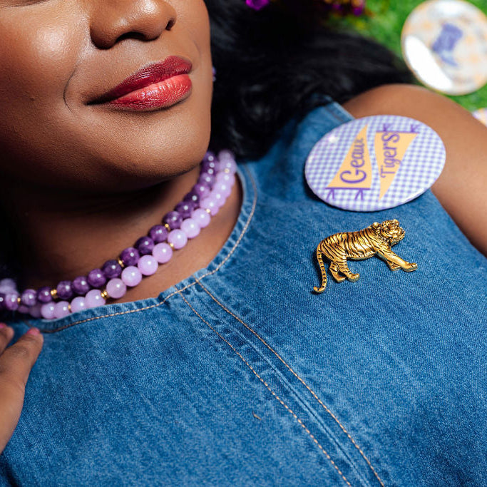 Tiger Brooch
