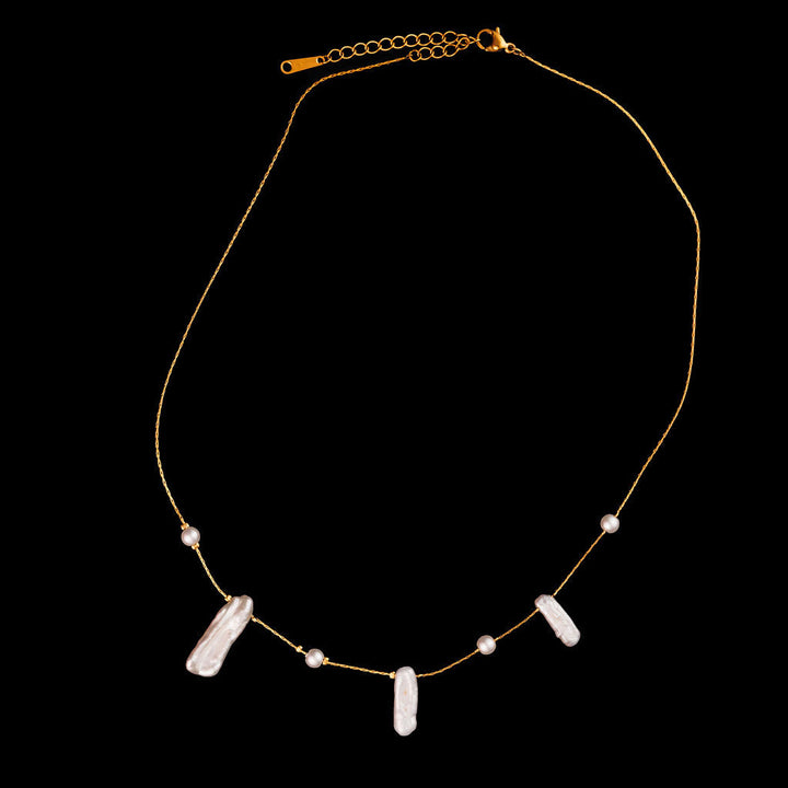 Baroque Pearl Necklace Set