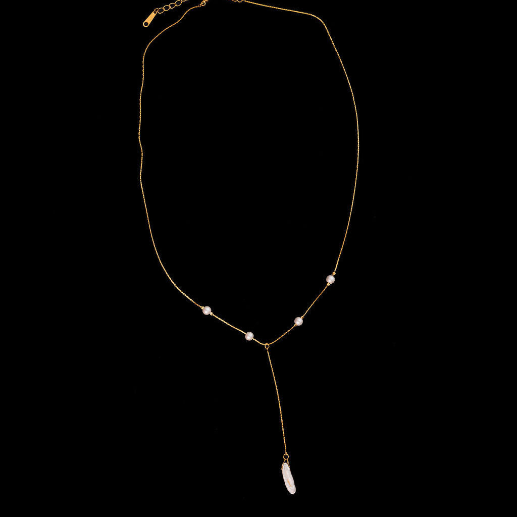Baroque Pearl Necklace Set