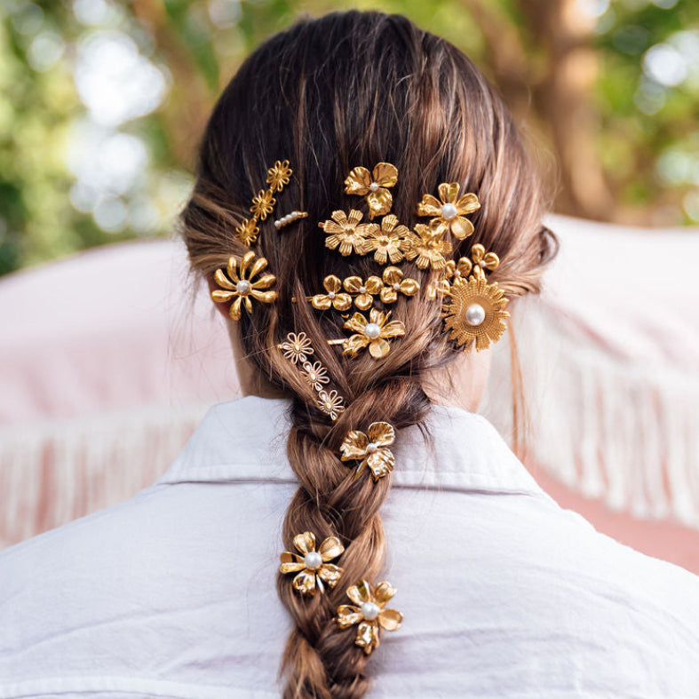Floral Hair Pins