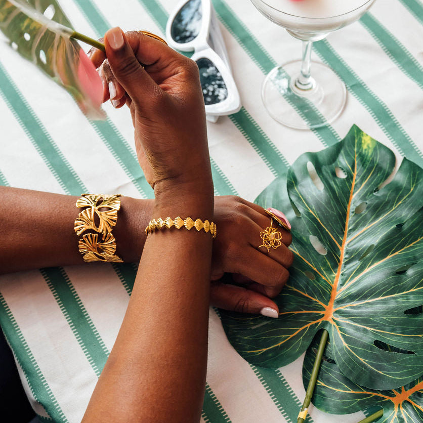 Ginkgo Cuff