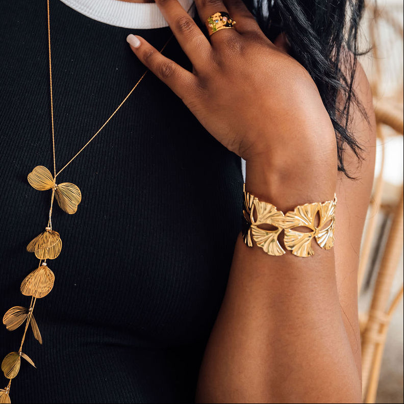 Ginkgo Cuff