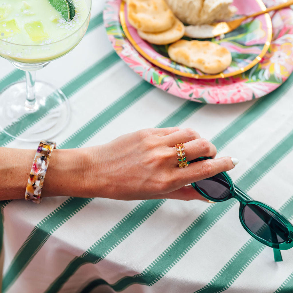 Azalea Acetate Cuff-Multi