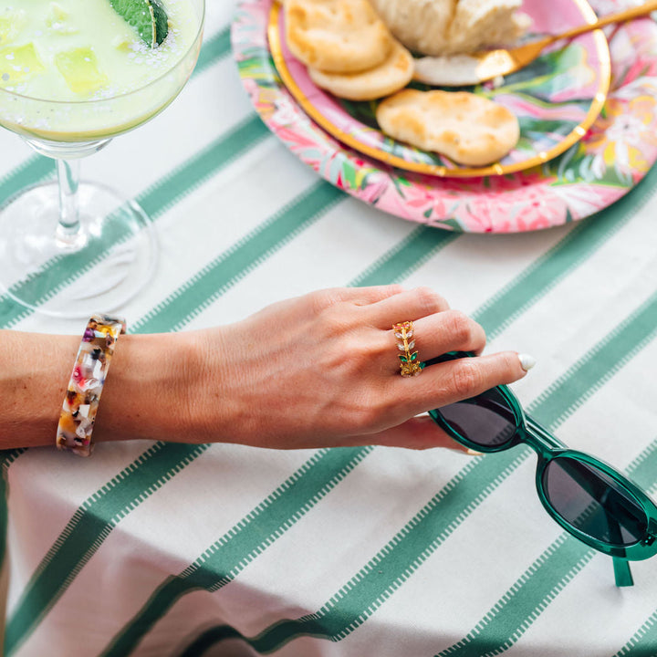 Azalea Acetate Cuff-Multi