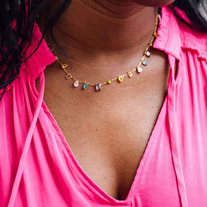 Casey Jewel Candy Necklace