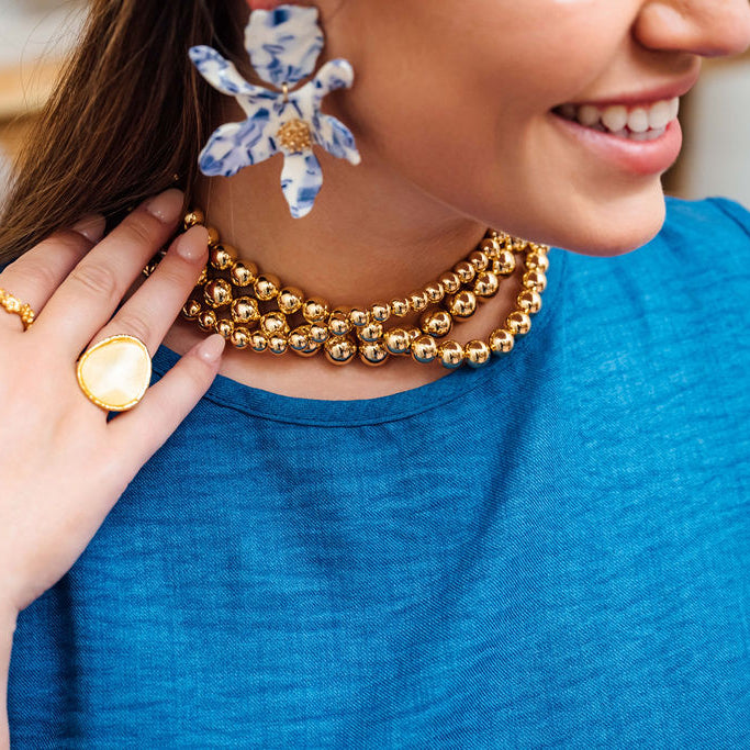 Dana Necklace- 10mm
