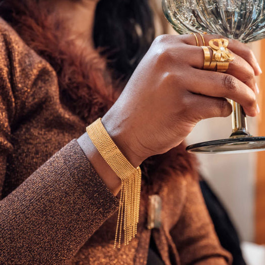 Jacqueline Tassel Cuff