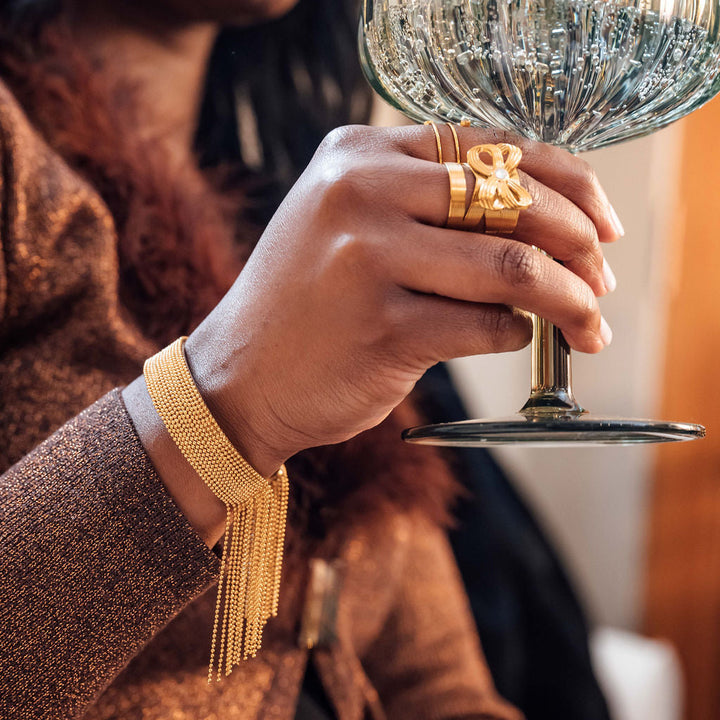 Jacqueline Tassel Cuff