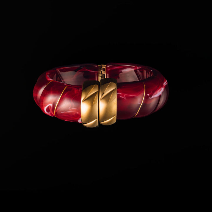 Nouveau Cuff- Red