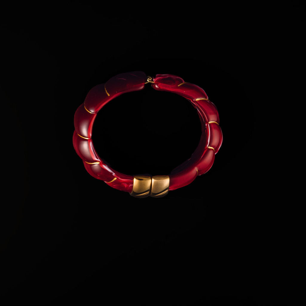 Nouveau Cuff- Red