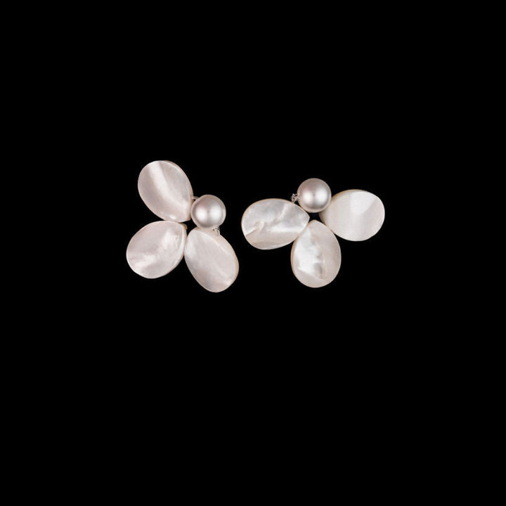Petal Pearl Earrings