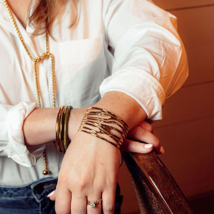 Seine Cuff Bracelet