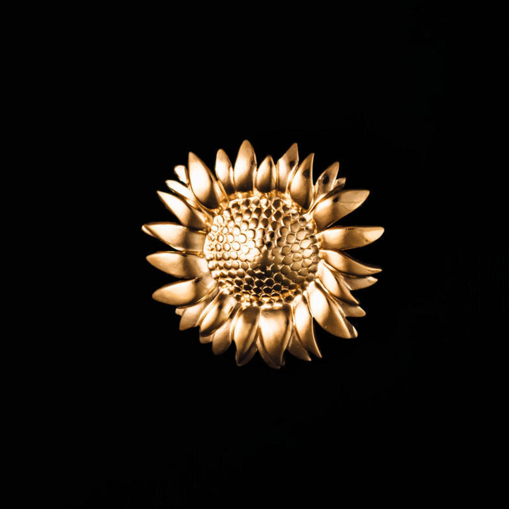 Sunflower Brooch