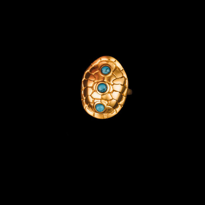 Turtle Turquoise Ring