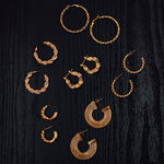 Holly Hoop Earrings