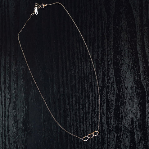 Charlie Chain Necklace in Silver