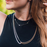 Jess Necklace in Silver