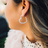 Amour Earrings in Silver