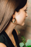 Petite Ivy Hoop Earrings